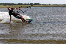 Kitesurfing
